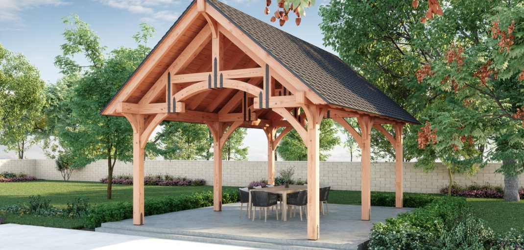 timber frame pavilion kits