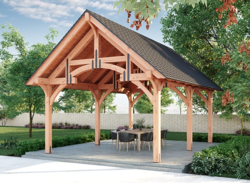 timber frame pavilion kits