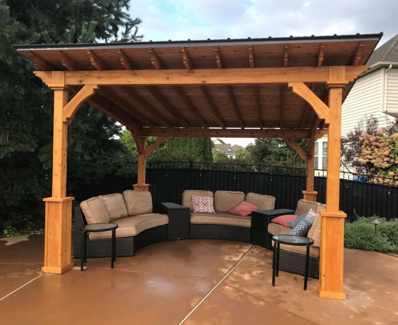 As a leading pavilion builder and installer, Atlantic Outdoors provides images and ideas to help you chose a pavilion for your space.