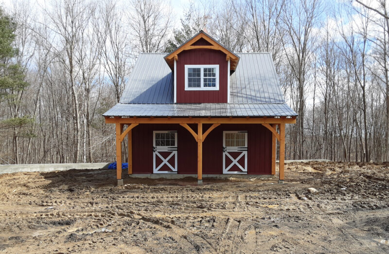 Atlantic Outdoors designs and installs custom-built horse barns. View our gallery of ideas & images to meet your needs.