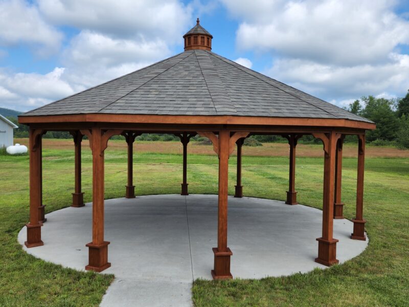 As a builder & installer, Atlantic Outdoors has beautiful images and ideas to help you choose your perfect gazebo!