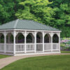 Vinyl Rectangle Gazebo