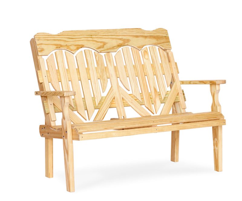 Wood Heart Back Bench Kit