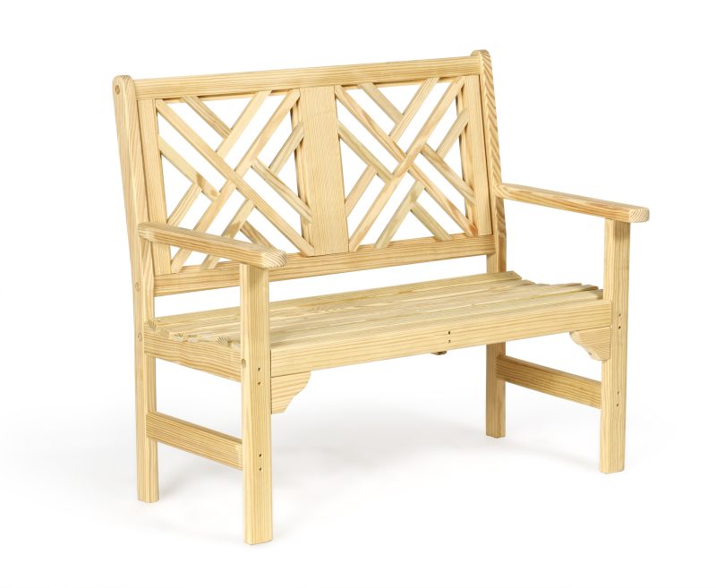 Wood 4' Chippendale Bench Kit