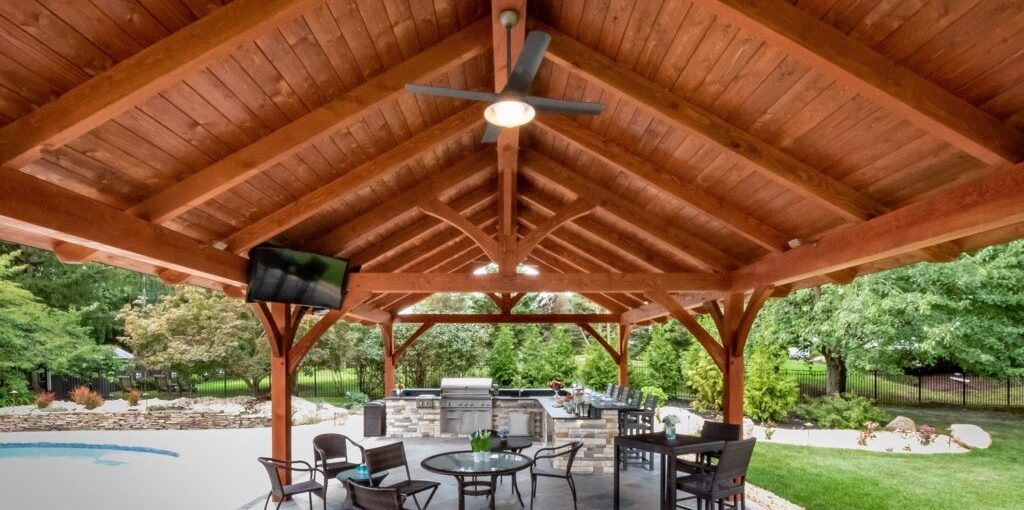 timber frame pavilion kits