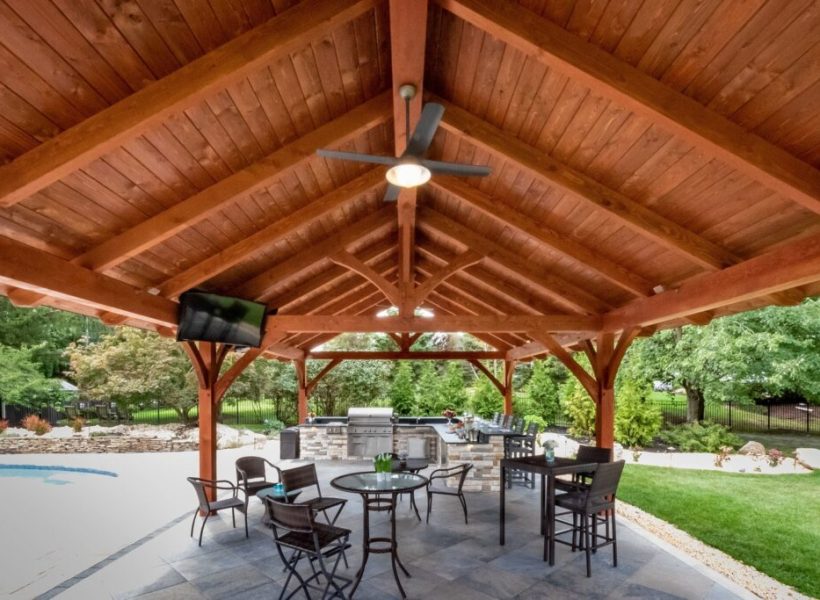 timber frame pavilion kits
