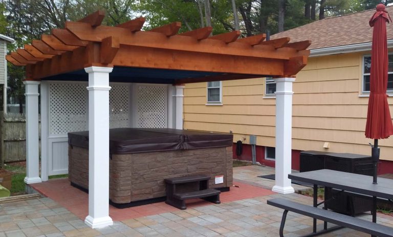 pressure treated wood for pergola