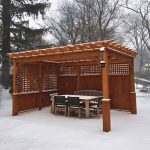 cedar pergola kits