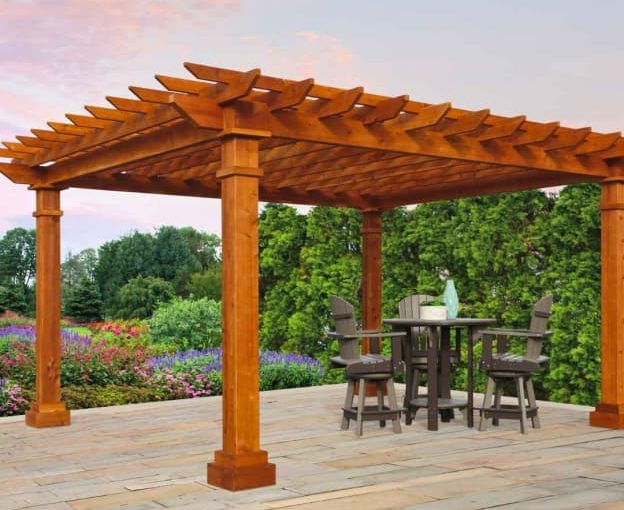 cedar pergola kits