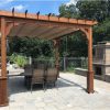 pergola with retractable canopy