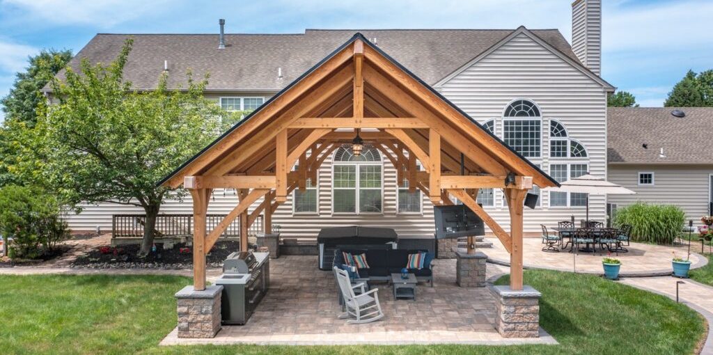 timber frame pavilion kits